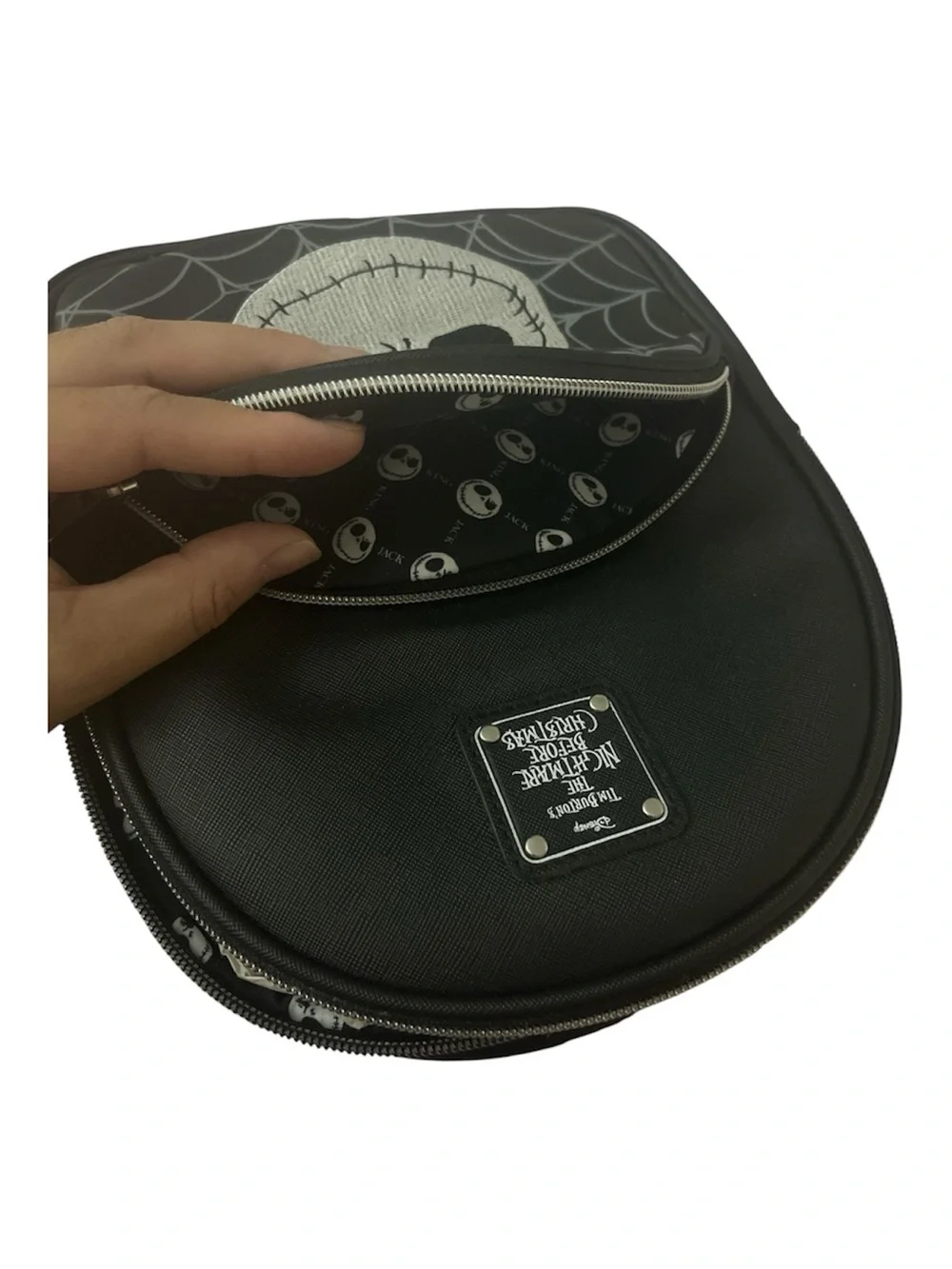 The Nightmare Before Christmas Jack Skellington Black Mini Backpack